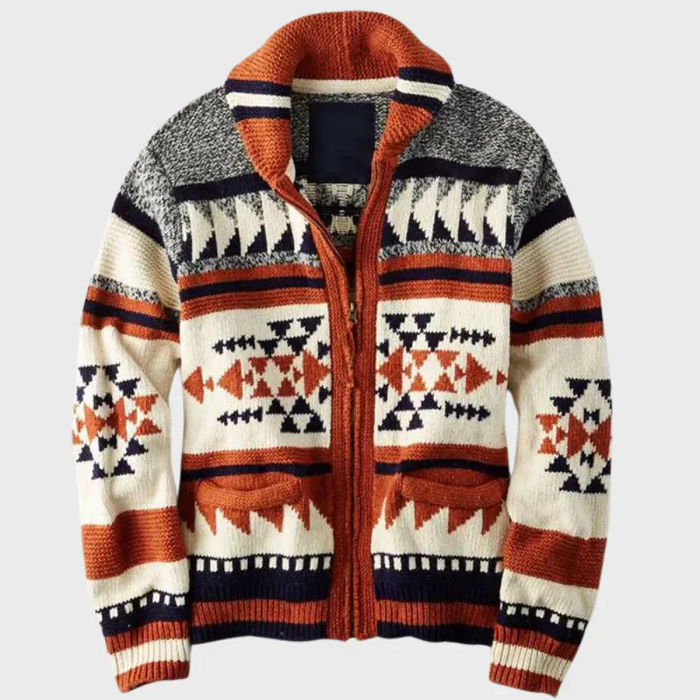 Stylish Men's Jacquard Vest