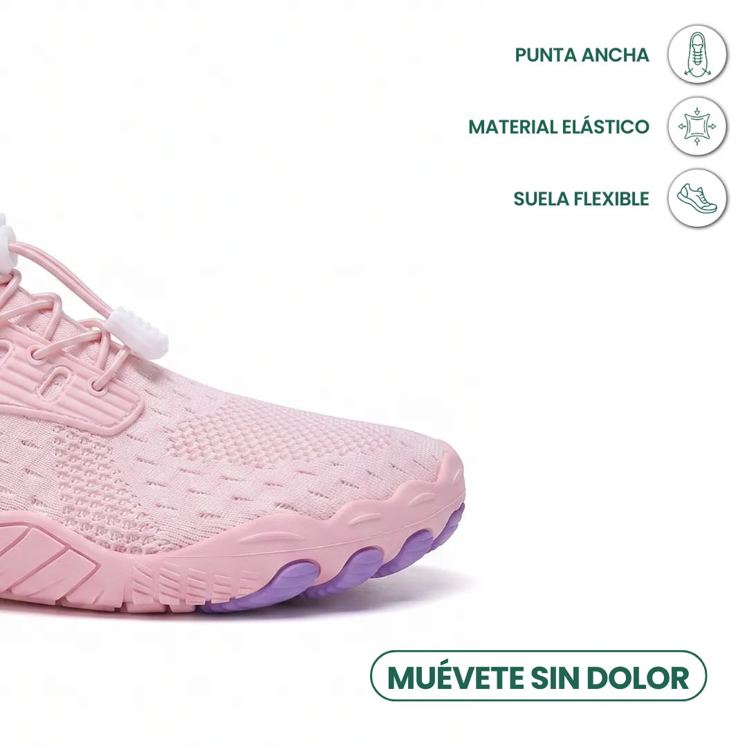 Women's Barefoot Sneakers with Wide Toe Box and Flexible Sole