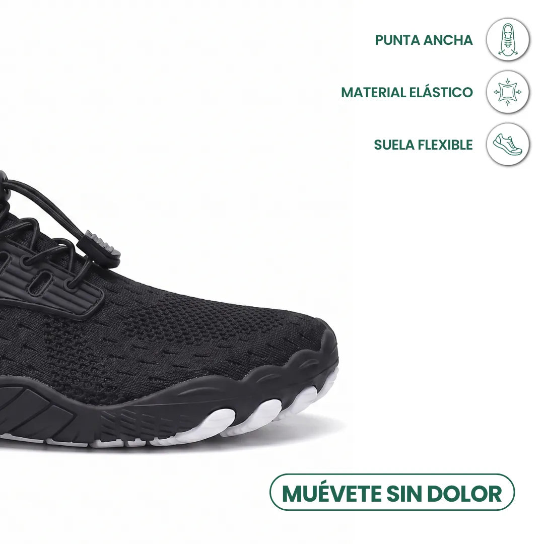 Women's Barefoot Sneakers with Wide Toe Box and Flexible Sole