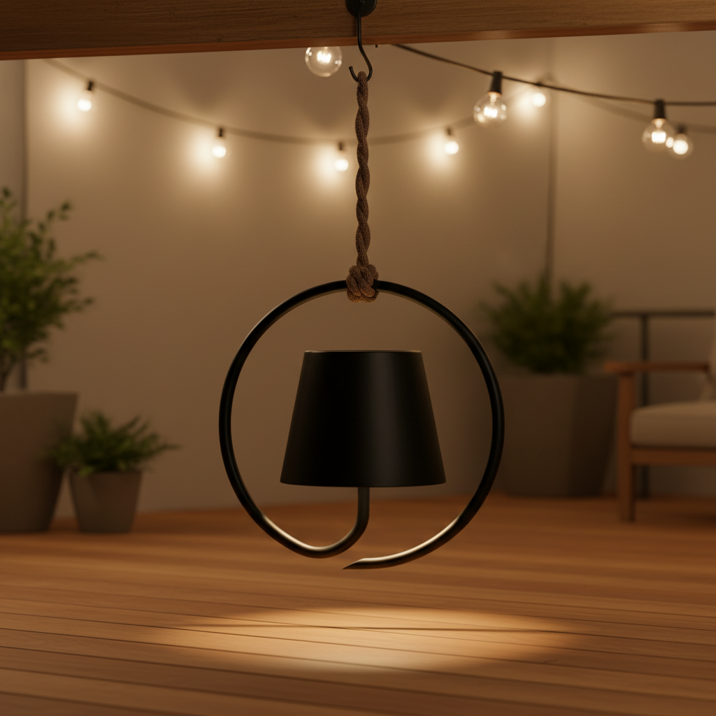Rechargeable LED Pendant Light - LumiHalo