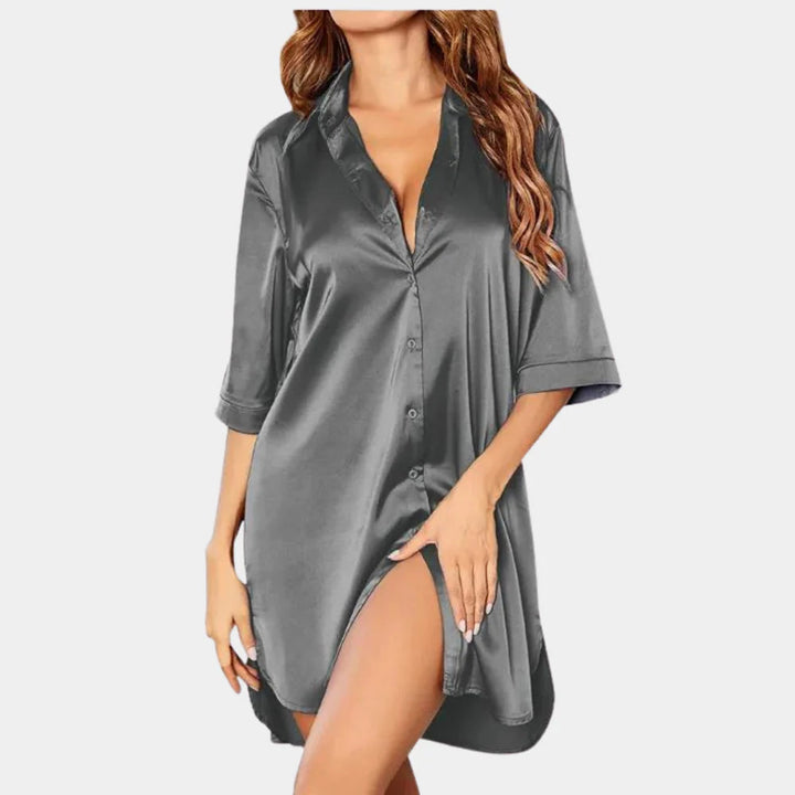 Luxe Satin Nightdress for Women