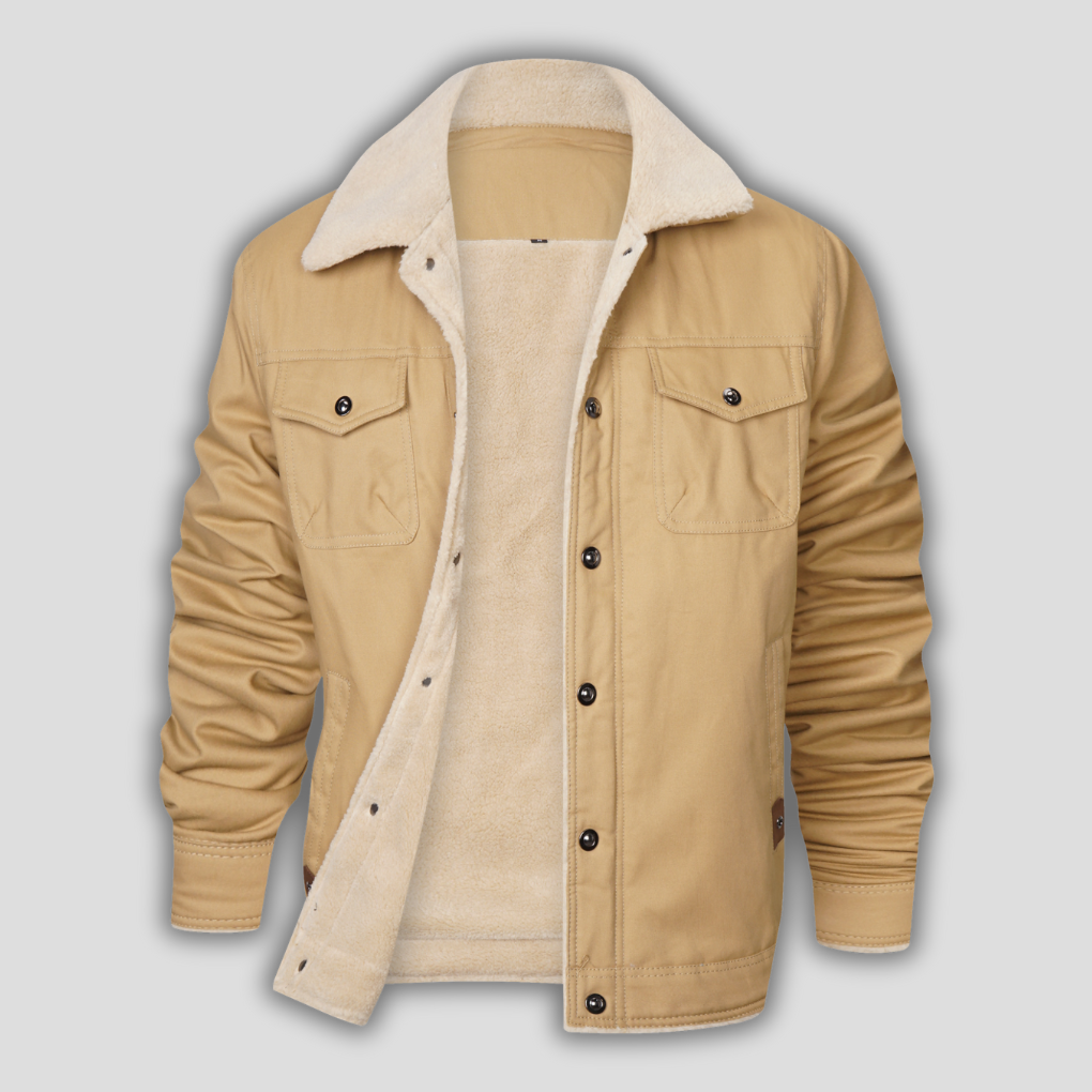 Men’s Retro-Inspired Bomber Jacket – Vintage Style
