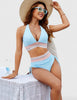 Penelope | Women’s High-Waisted Bikini Swimsuit Set