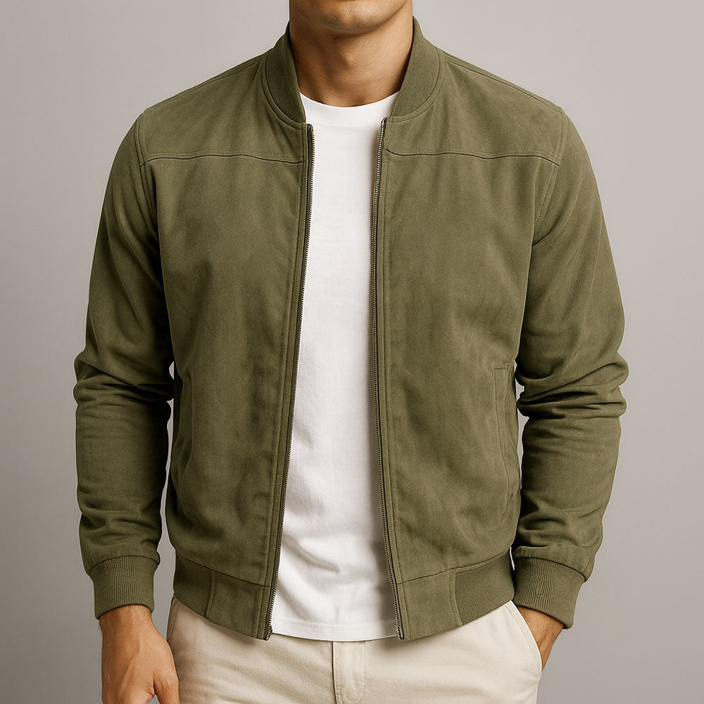 Men's Bomber Jacket | Slim Fit & Elegant