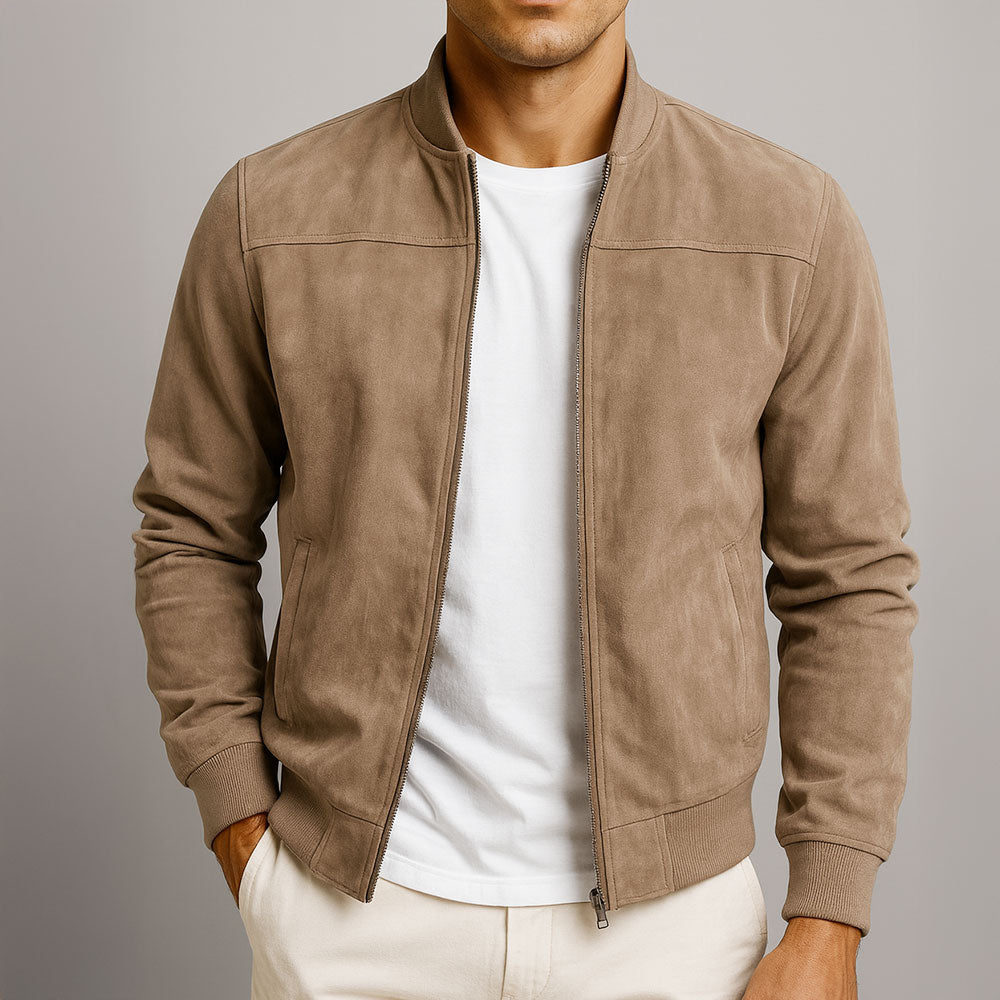Men's Bomber Jacket | Slim Fit & Elegant