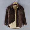 Warm Vintage Casual Men's Shirt