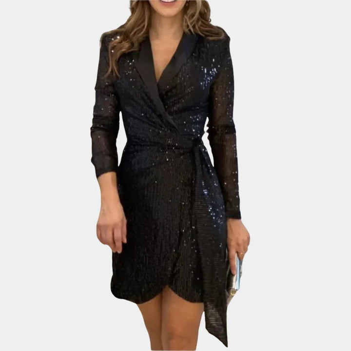 Stylish Blazer Dress for Women Chic Sophistication with a Glamorous Touch