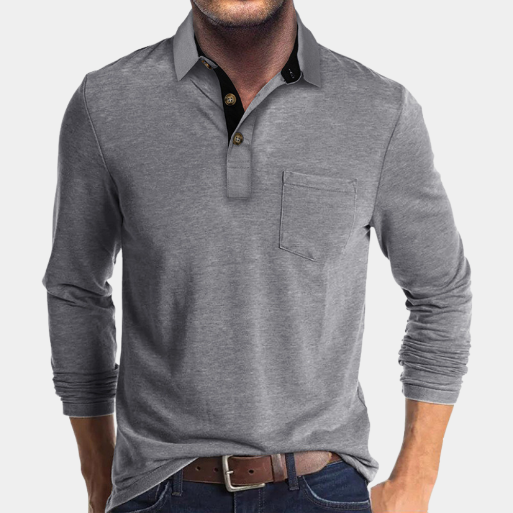 Trendy Men's Polo Shirt