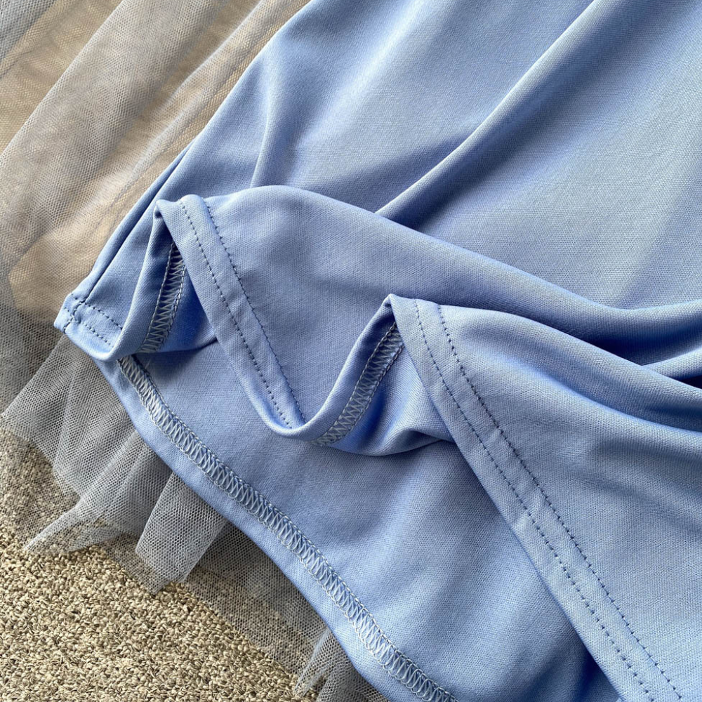 Enchanting Floral Dress with Stand-Up Collar