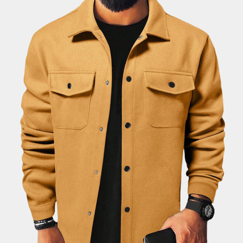 Men's Button-Down Jacket