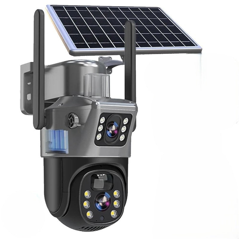 DualGuard 4K Wireless Security Camera with Solar Panel