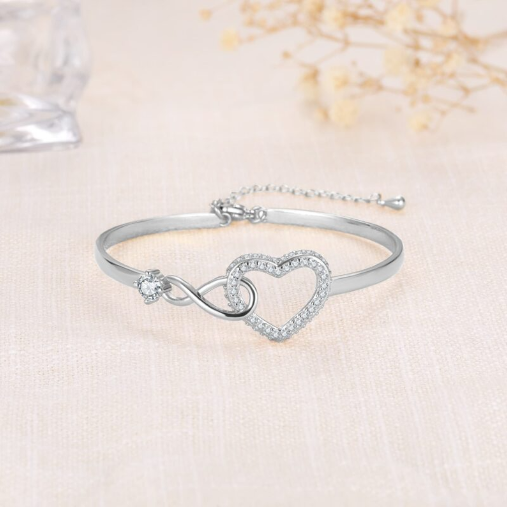 Women’s Infinity Heart Bracelet