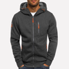 Stylish Hooded Sweatshirt Jacket