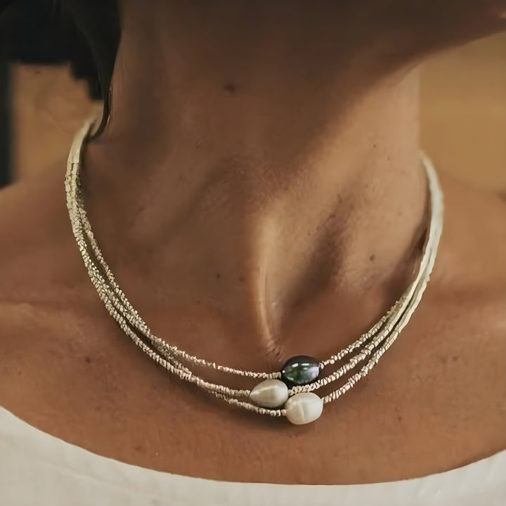 Elegant Natural Pearl Necklace