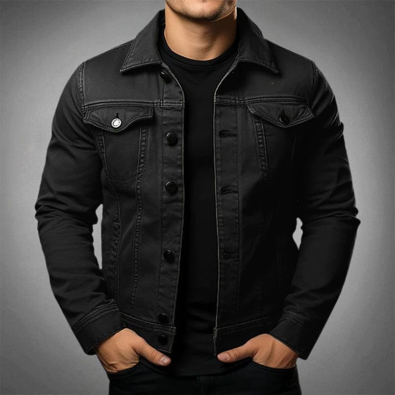 Men’s Lightweight Denim Jacket – Layering Essential
