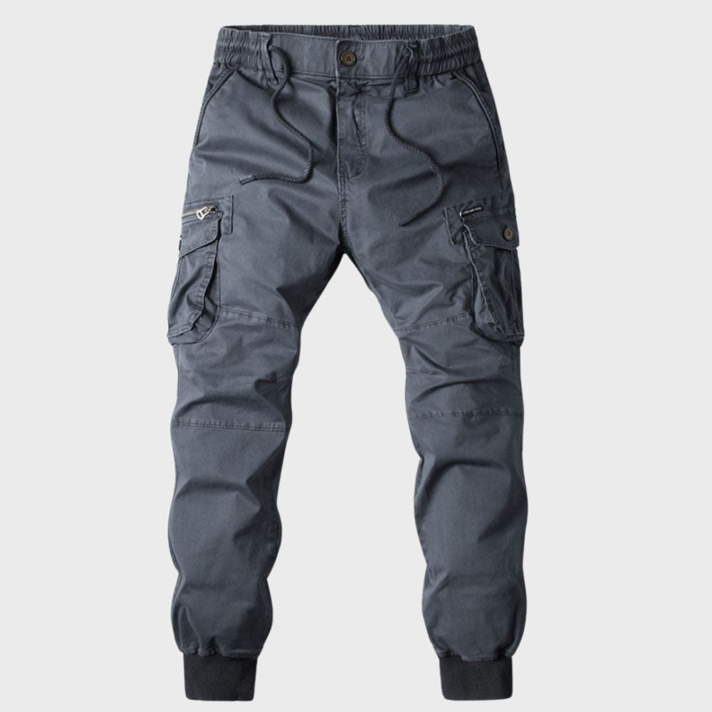 Casual Sports Pants with Side Cargo Pockets - Lance