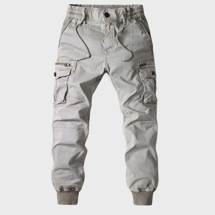 Casual Sports Pants with Side Cargo Pockets - Lance