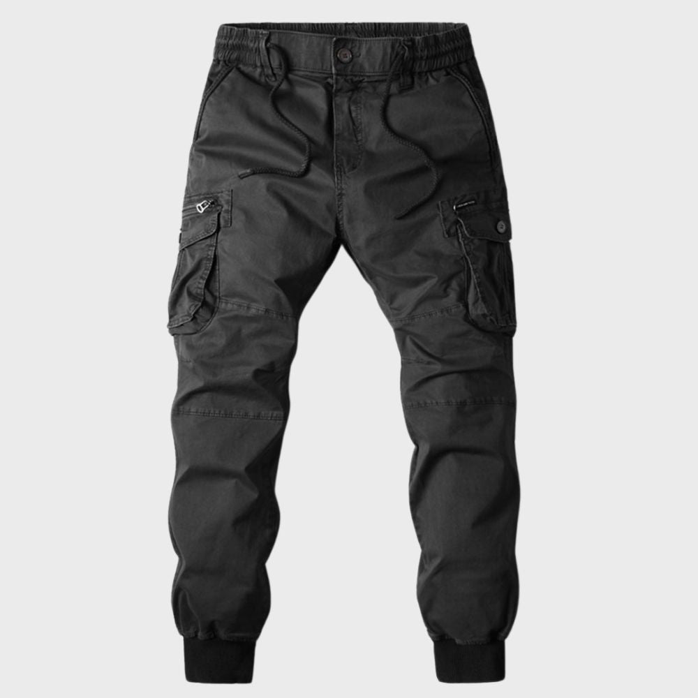 Casual Sports Pants with Side Cargo Pockets - Lance