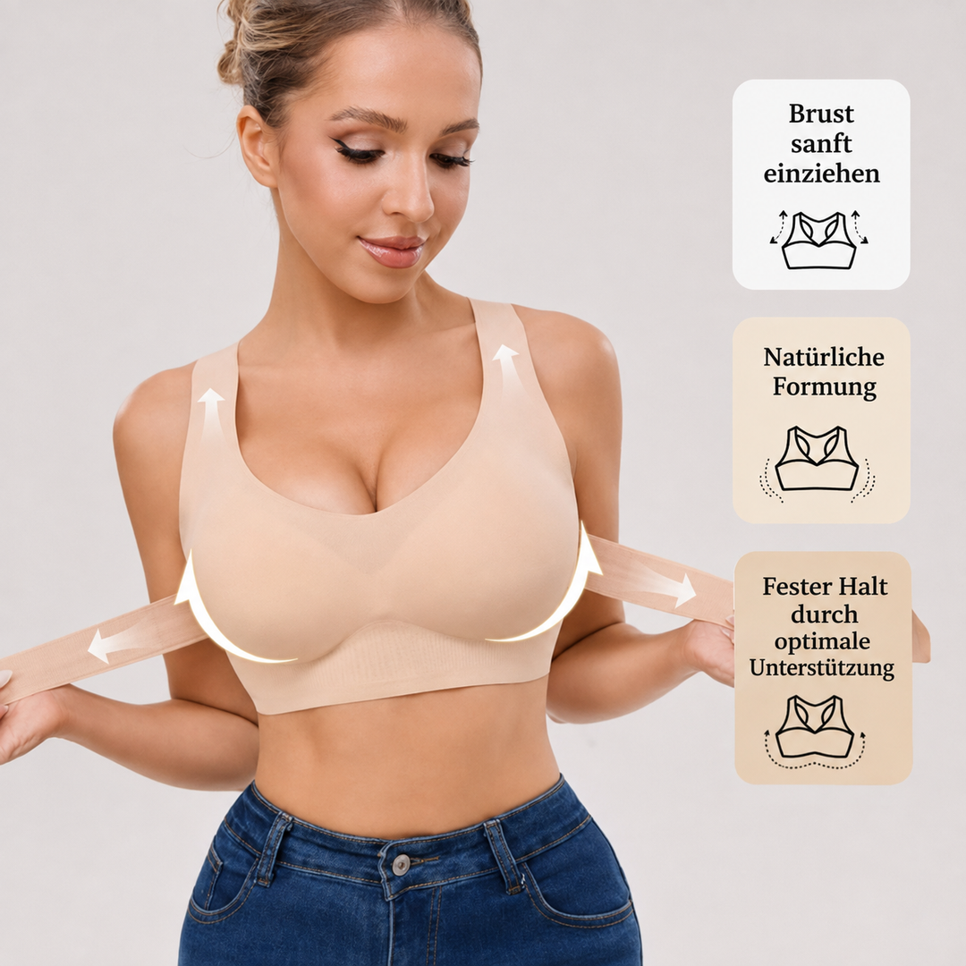 Supportive posture corrector bra