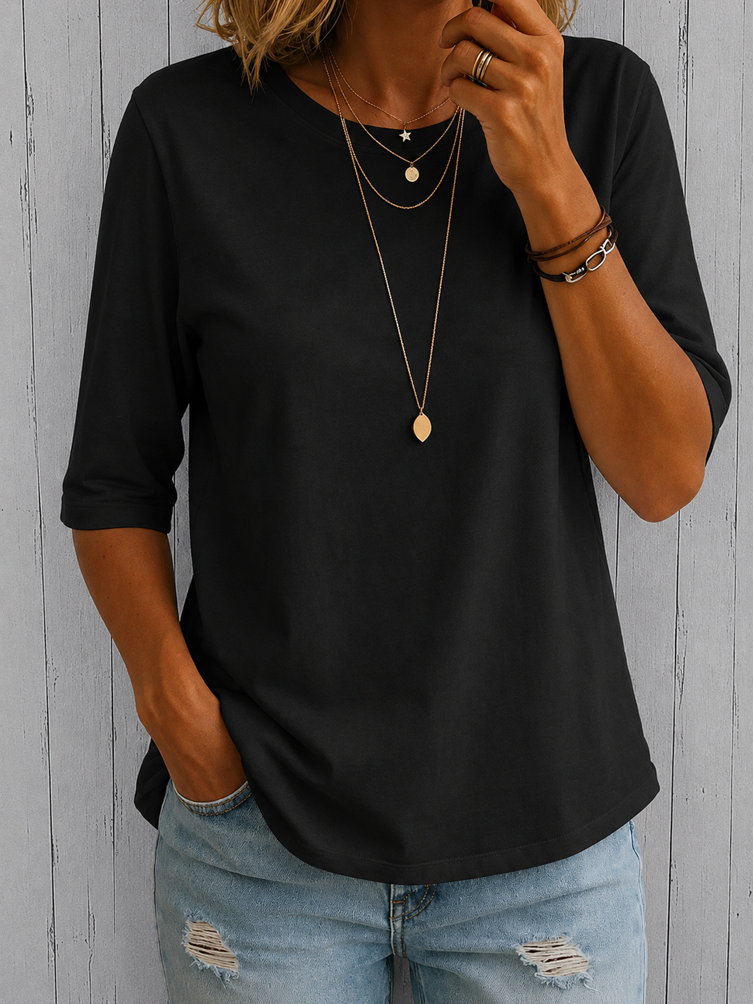 Women's Relaxed Everyday Short-Sleeve T-Shirt