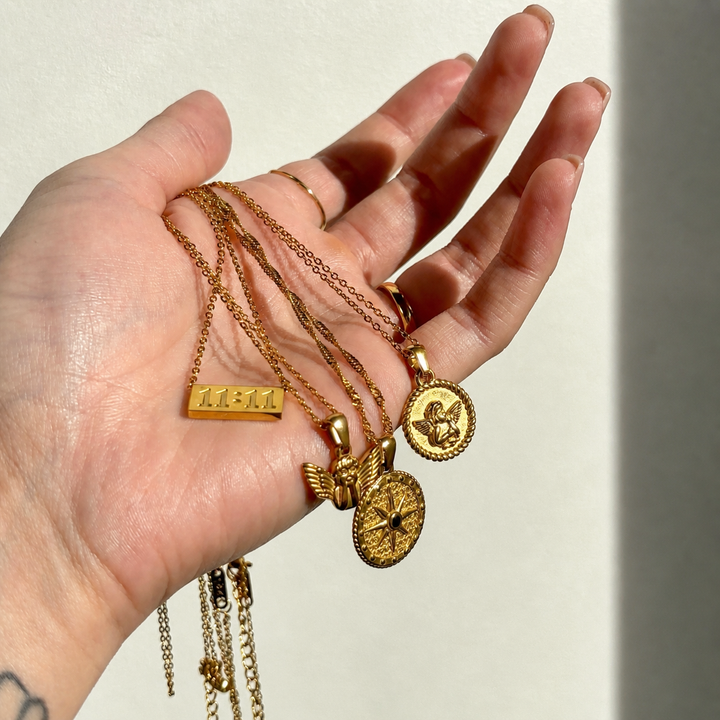 Golden Angel Necklace