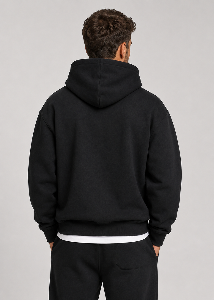 Men's Hoodie & Jogger Set - Soft Cotton Blend, Relaxed Fit