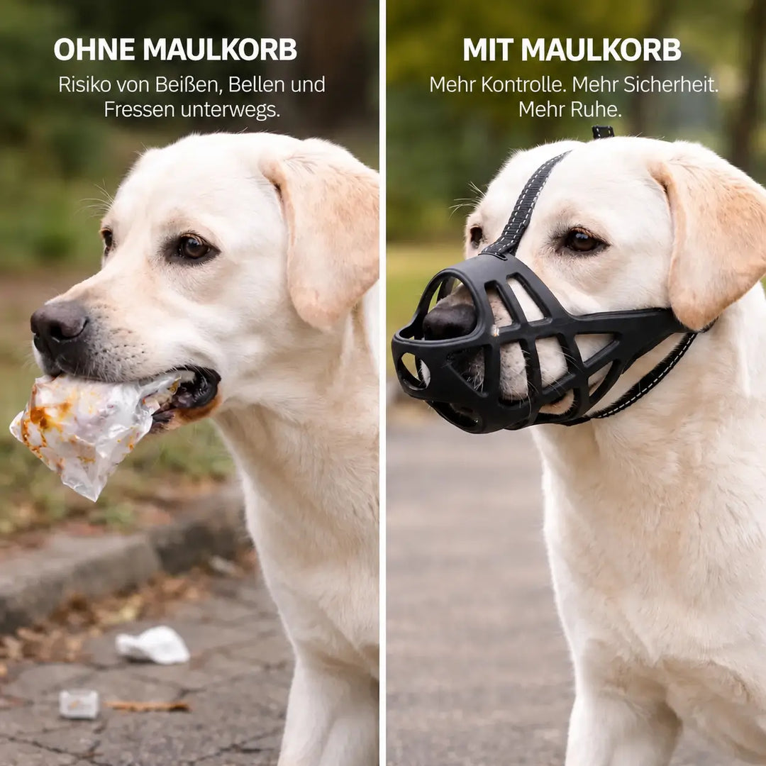 Dog Muzzle | Breathable & Adjustable for Training and Daily Use