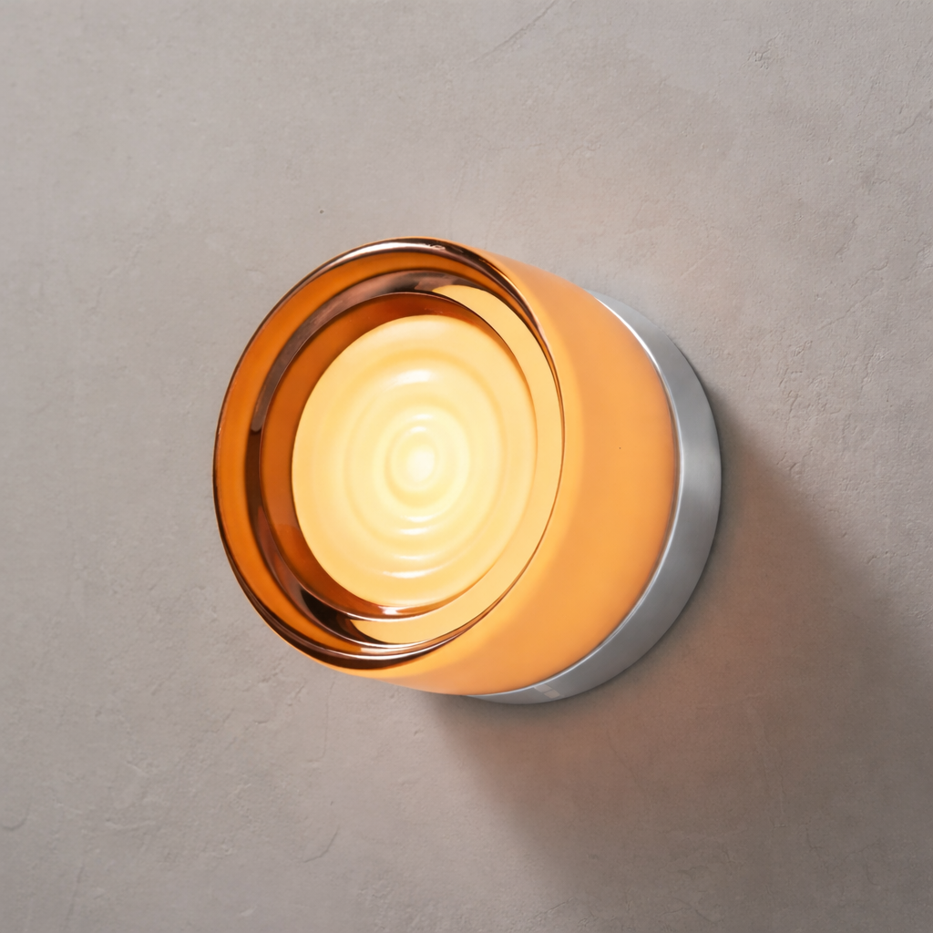 Nordic Round Wall Light – Modern LED Wall Lamp for Bedroom and Hallway