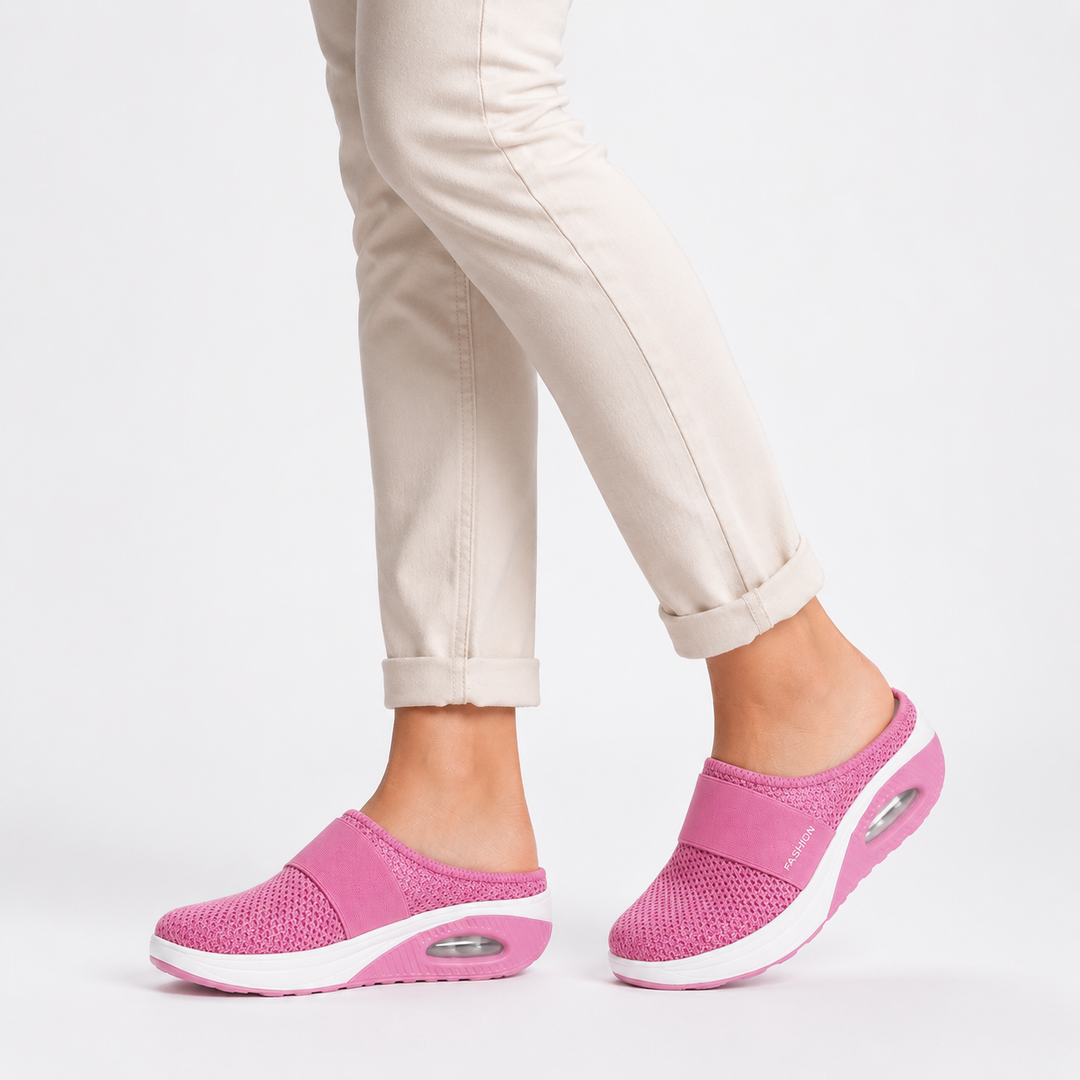 Orthopedic Slip-On Sandals for Women – Comfortable, Breathable Walking Sandals