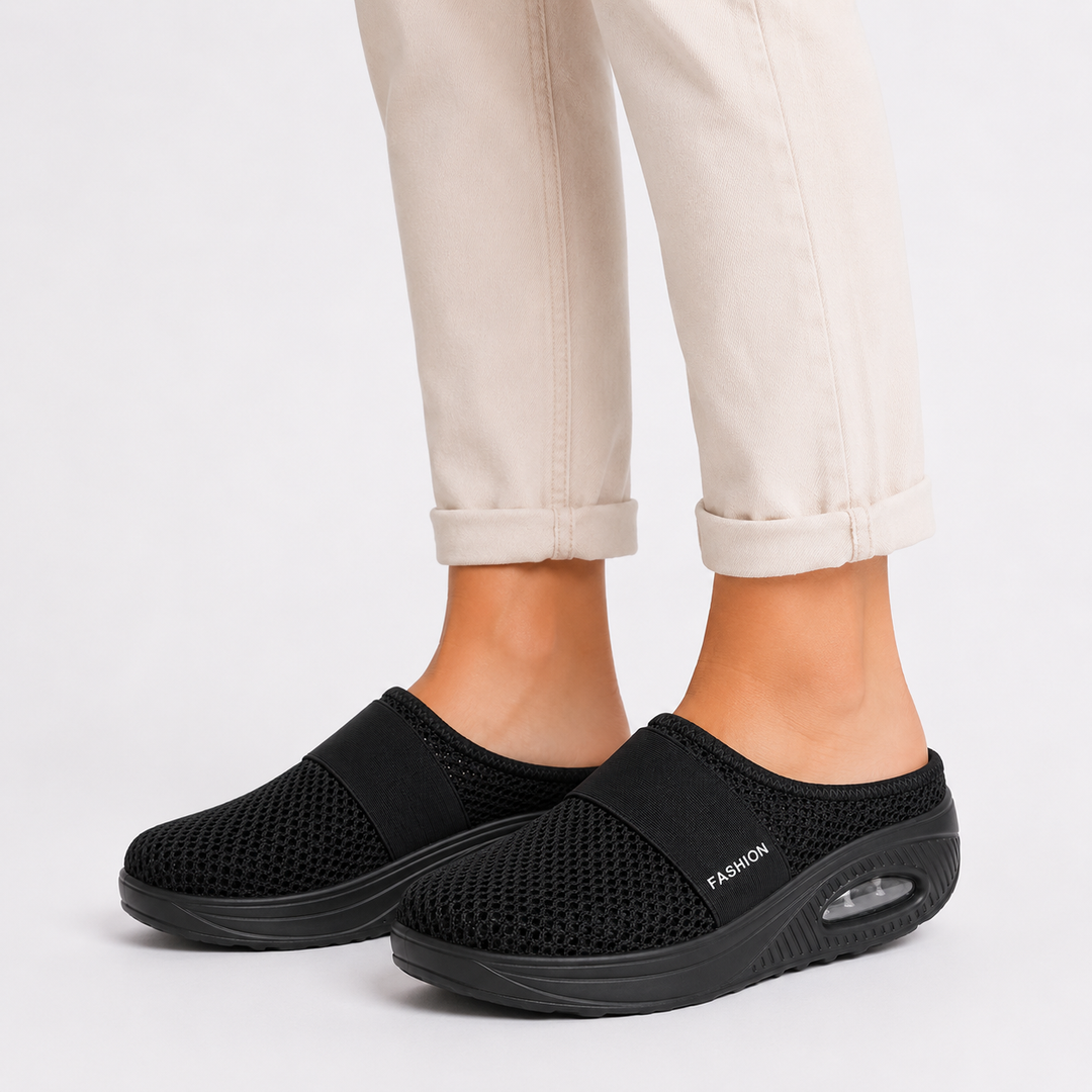 Orthopedic Slip-On Sandals for Women – Comfortable, Breathable Walking Sandals