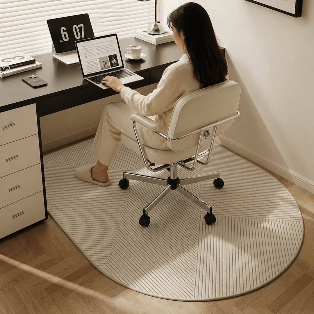 Office Chair Floor Mat Fleece Loop – Floor Protection