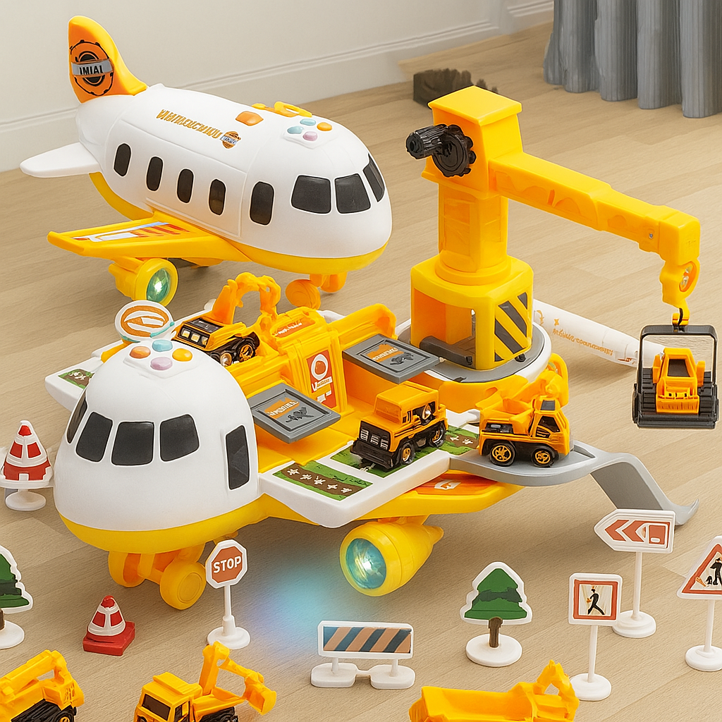 Adventurous Airplane Playset for Kids