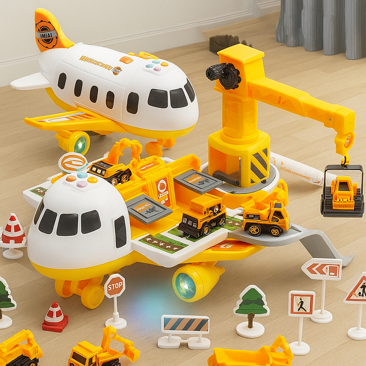Adventurous Airplane Playset for Kids