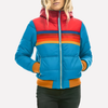 Women’s Quilted Jacket with Hood and Zipper