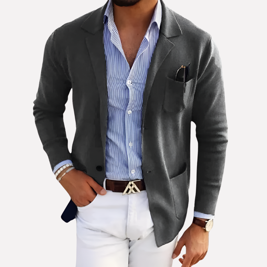Men’s Knit Blazer