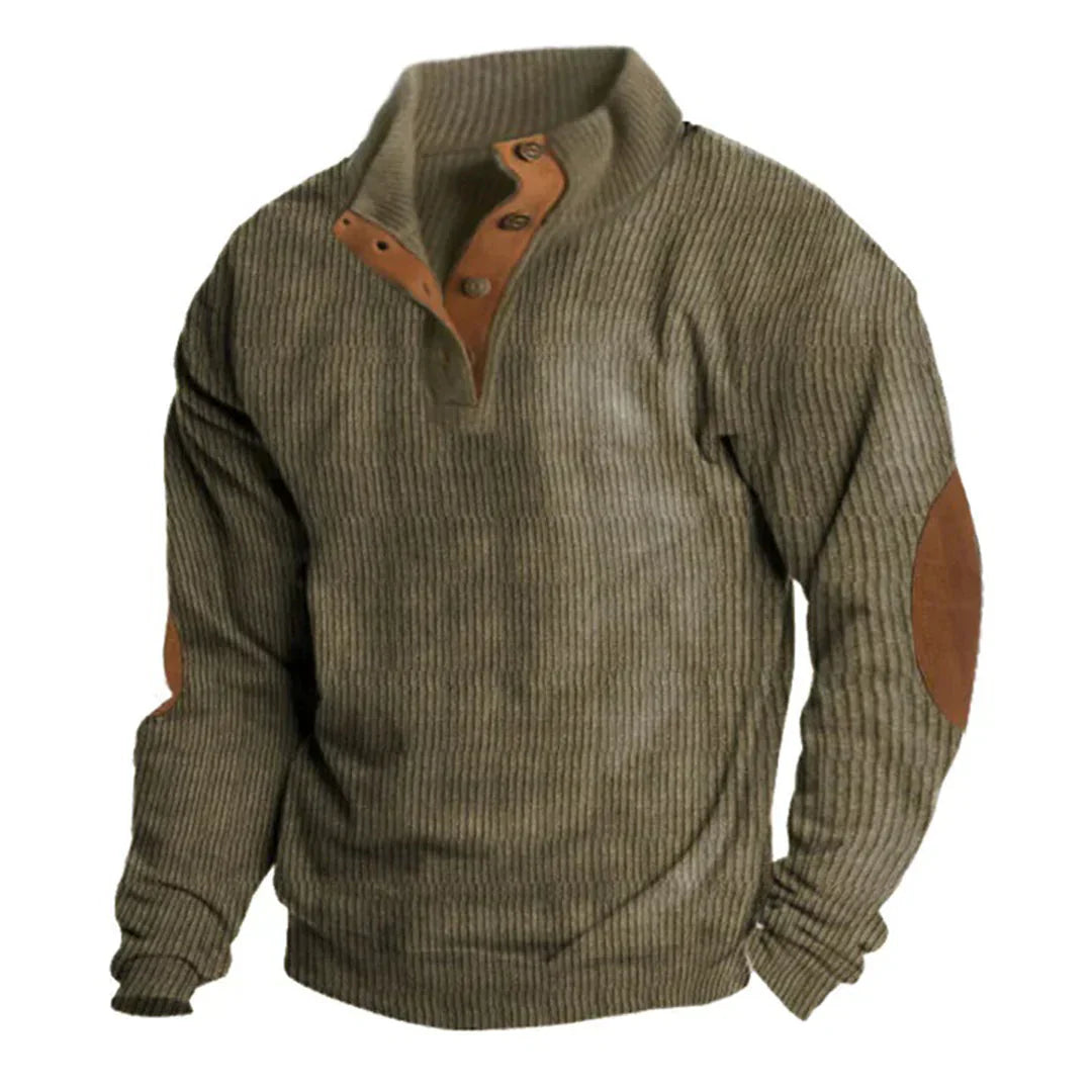 Stylish & Comfortable Men's Corduroy Sweater