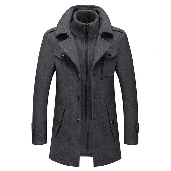 Two-Piece Winter Coat for Men: Warmth and Style Combined
