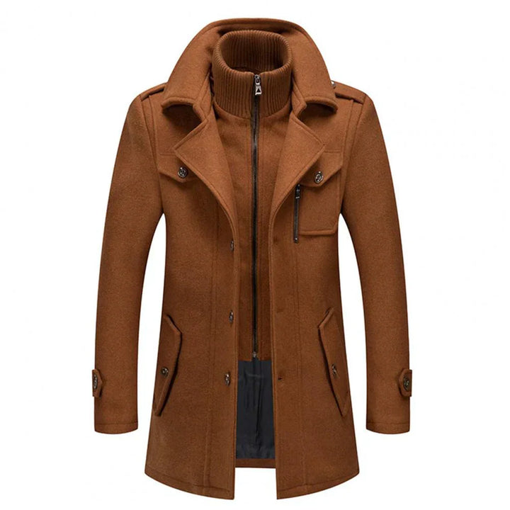Two-Piece Winter Coat for Men: Warmth and Style Combined
