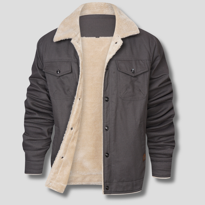 Men’s Retro-Inspired Bomber Jacket – Vintage Style