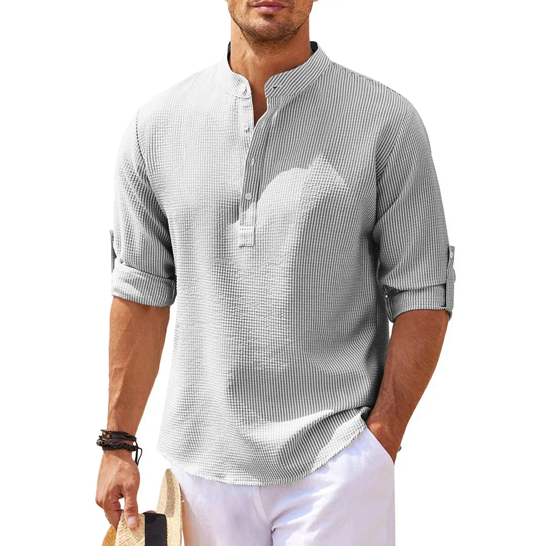 Stylish Casual Men's Shirt Everyday Elegance with a Relaxed Edge
