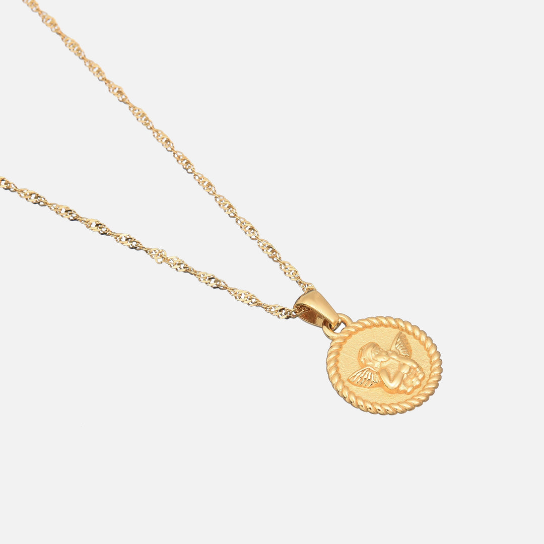 Golden Angel Necklace