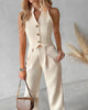 Vesta – Two-Piece Women's Set with Sleeveless Top and Trousers