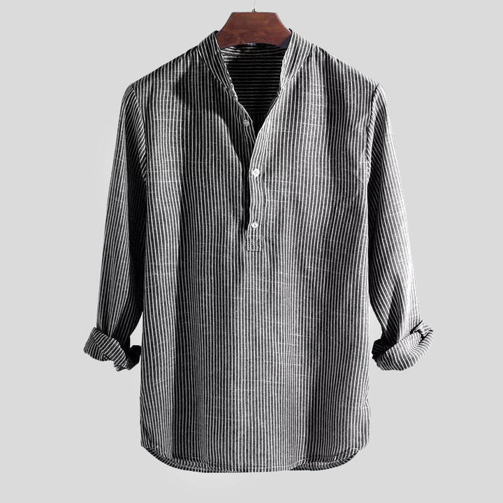 Men’s Henley Shirt Classic & Breathable