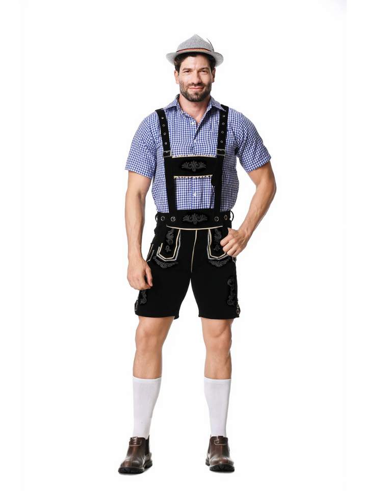 Men's Lederhosen Costume for the German Oktoberfest
