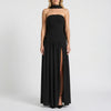 Floor-Length Draped Maxi Dress