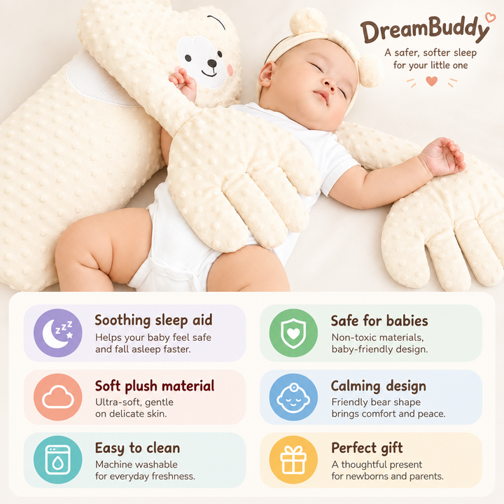 DreamBuddy – Soothing Sleep Soft Toy for Babies
