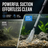 Electric Aquarium Gravel Cleaner - Battery-Powered Suction Pump for Water Changes