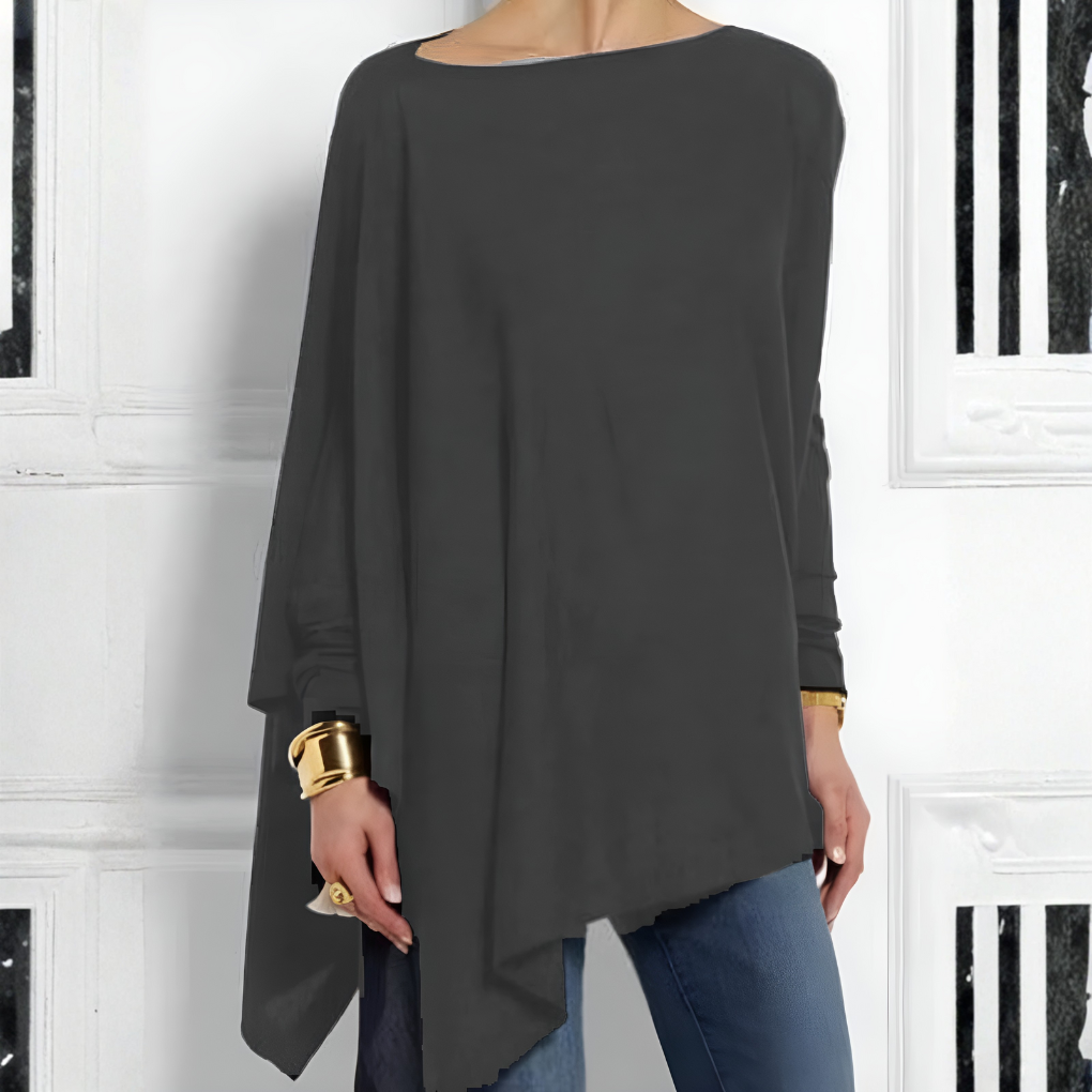 Elise – Women's Elegant Long Sleeve Top | Chic