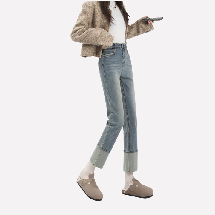 Women’s High-Waisted Wide Leg Jeans
