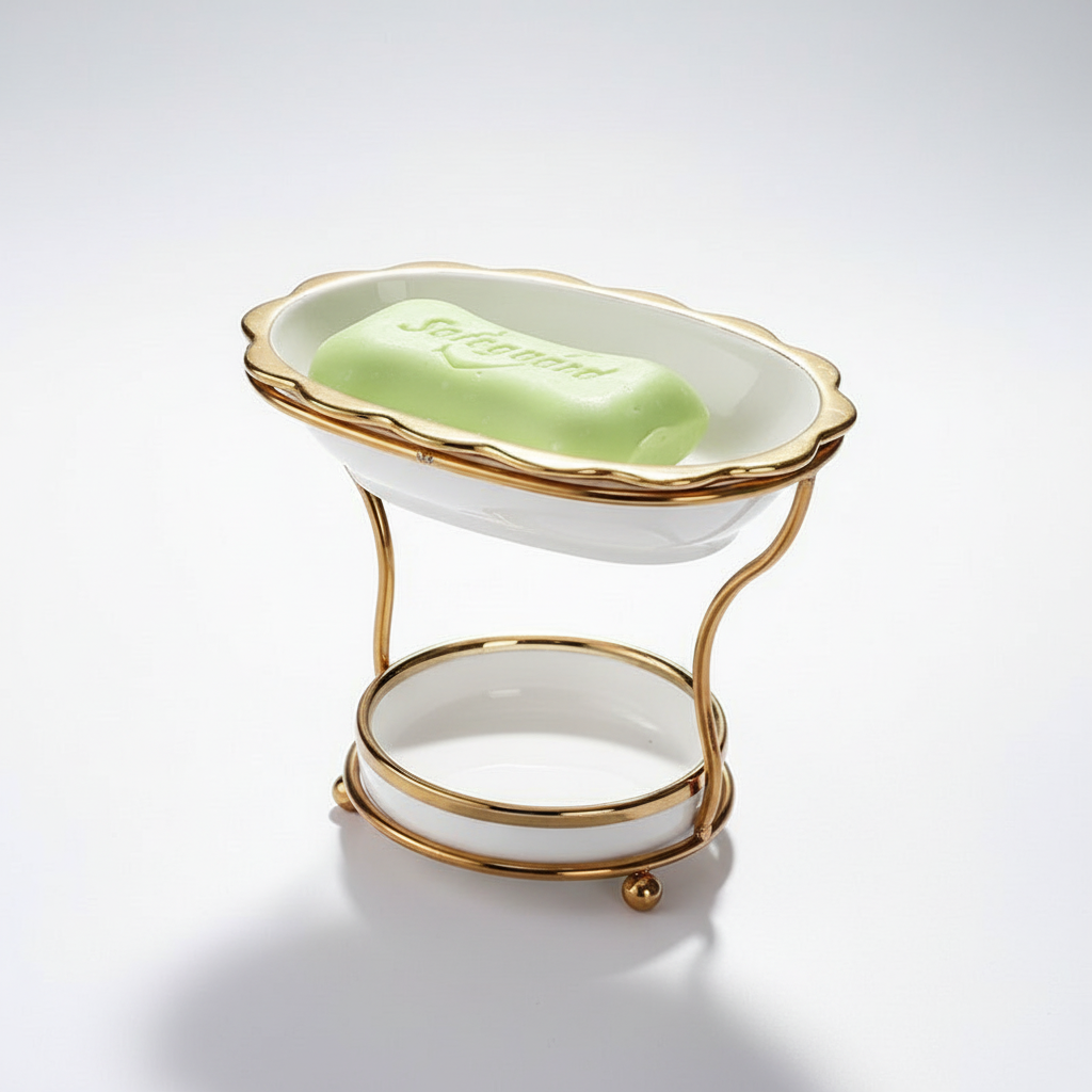 Raised Porcelain Soap Dish - DryGrace